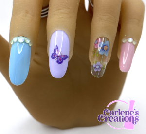 Spring Has Sprung press on nails